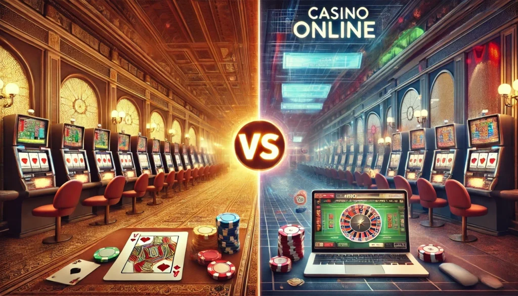 Casinos físicos vs. casinos online en Chile